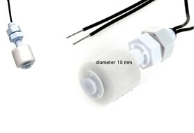 Mini vlotter | Recht of haaks