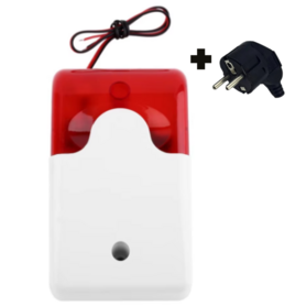 Stopcontact sirene (+ 230V stekker)